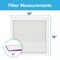 3M 18x18x1 Ultra Allergen Pleated Air Filter, MERV 12 2017DC-6 - alternate 2